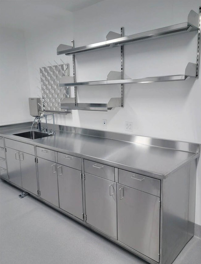 Stainless Steel Laboratory Casework Biomedical Solutions, Inc. (BSI)