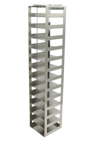Vertical Rack for Standard 2" Boxes- Rack Only - 13 Boxes High