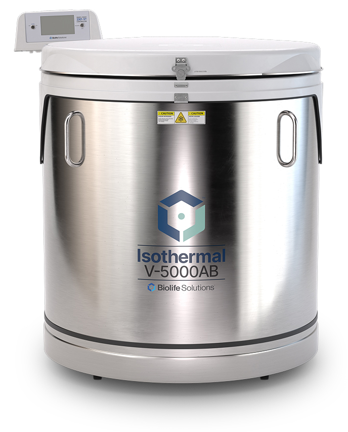 Custom BioGenic Systems V5000AB Isothermal LN2 Freezer Biomedical