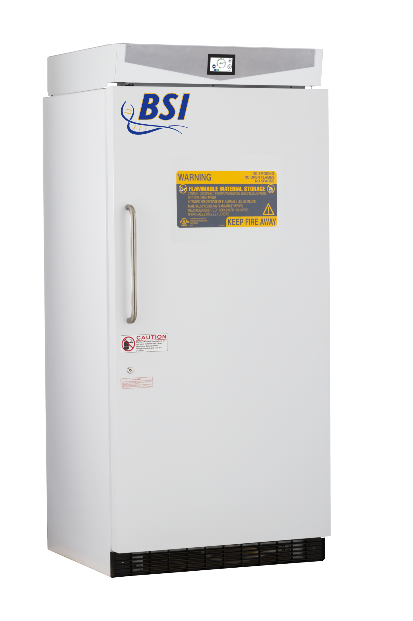 BSI Prime Touch Series Flammable Material Storage Refrigerator 30 Cu