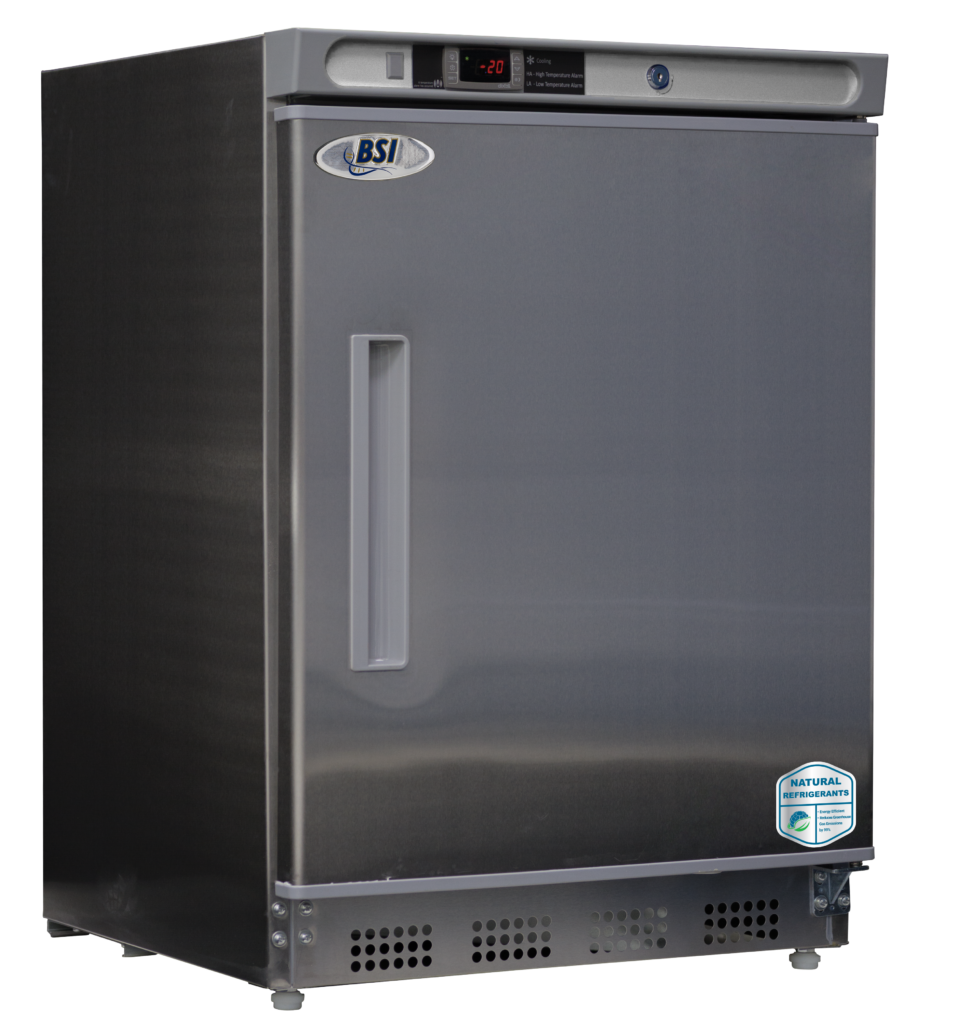 BSI Silver Series Built-In Stainless Steel Undercounter Manual Defrost Freezer | 4.2 Cu. Ft.