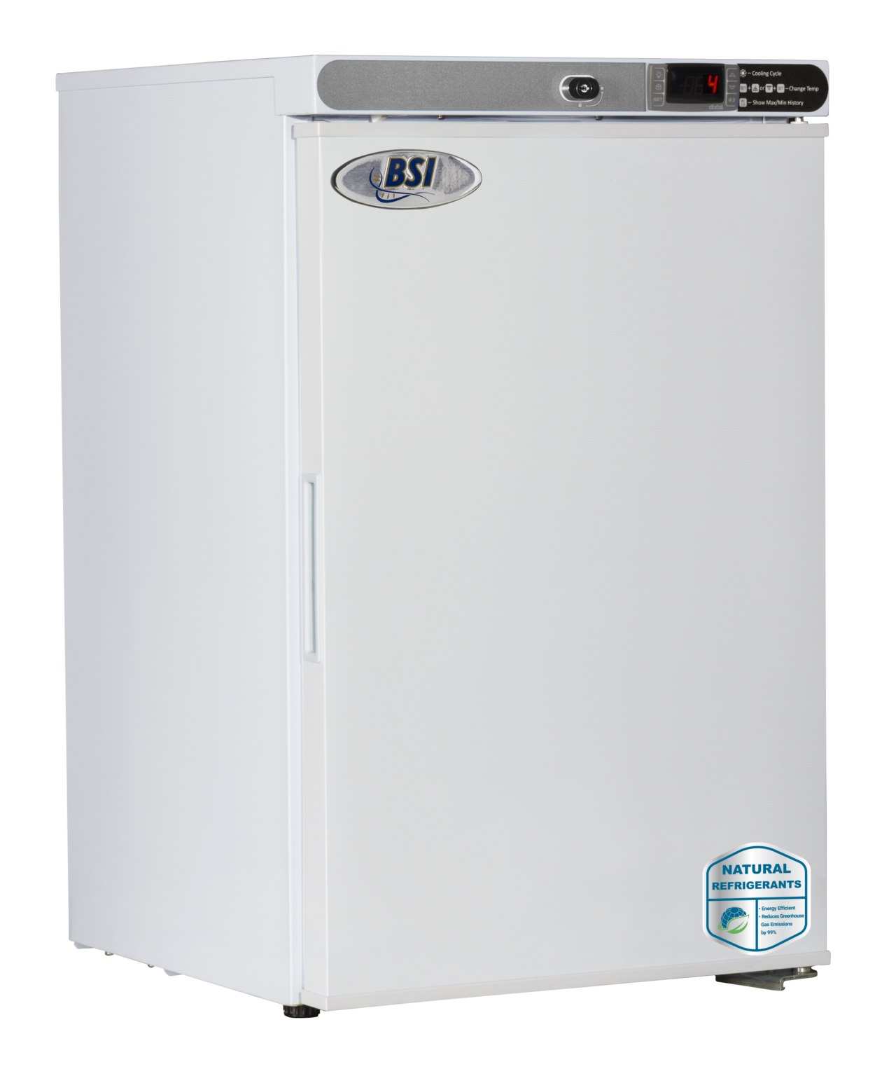 BSI Silver Series Freestanding Solid Door Undercounter Refrigerator 2