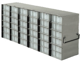 Stainless Upright Freezer Racks for Microtube Boxes