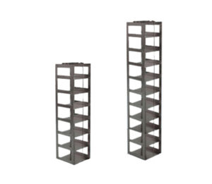 Stainless Vertical Freezer Racks for MATRIX & FluidX Boxes