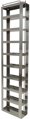 Vertical Freezer Racks for COVID-19 Box Storage