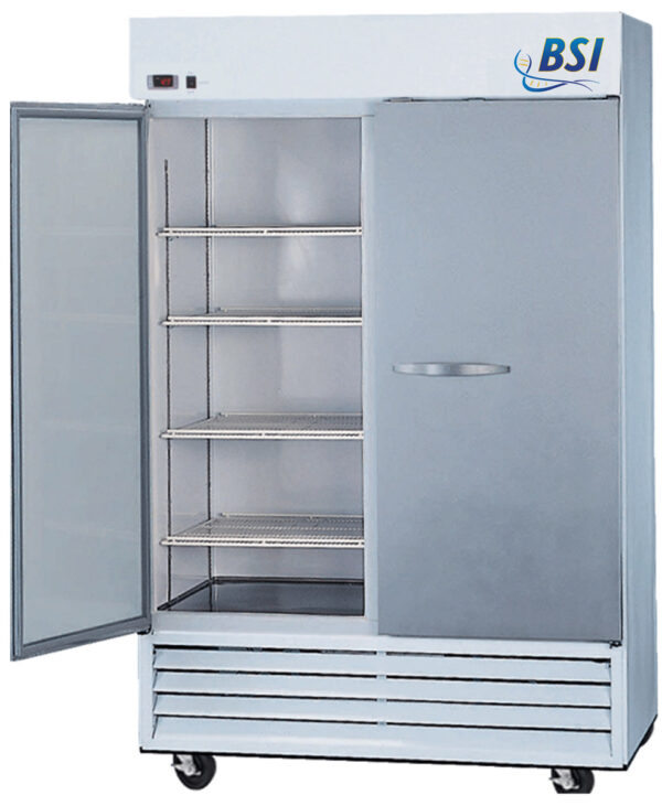 BSI Plus+ Series 49 Cu. Ft. Laboratory Refrigerator | Solid Stainless Steel Door