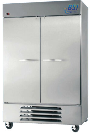 BSI Plus+ Series 49 Cu. Ft. Laboratory Refrigerator | Solid Stainless Steel Door
