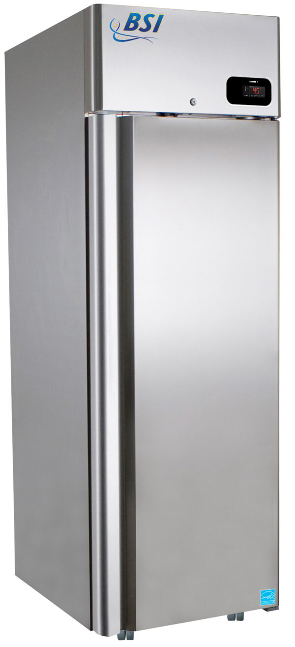 BSI 25 Cu. Ft. Laboratory Refrigerator Solid Stainless Steel Doo