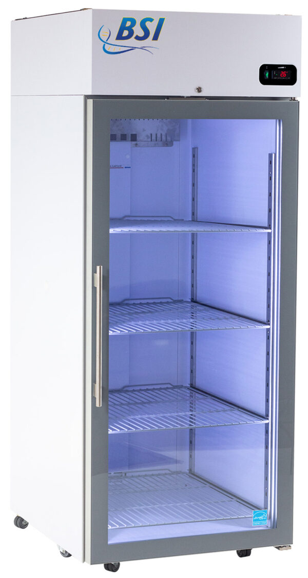 BSI 30 Cu. Ft. Laboratory Refrigerator Hinged Glass Door