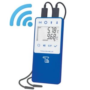 NIST Traceable® High-Accuracy Refrigerator/Freezer Thermometer (2 Probes)