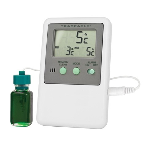 TraceableLIVE WiFi Datalogging Refrigerator/Freezer Thermometer with Remote  Notification