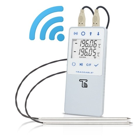 TraceableLive™ WiFi Datalogging Refrigerator/Freezer Thermometer with  Remote Notification