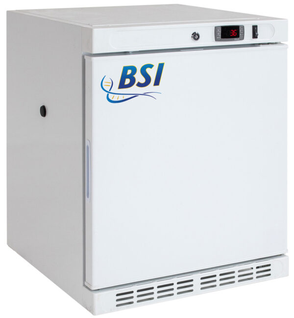 BSI Silver Series 2.5 Cu. Ft. Benchtop Laboratory Refrigerator | Solid Door