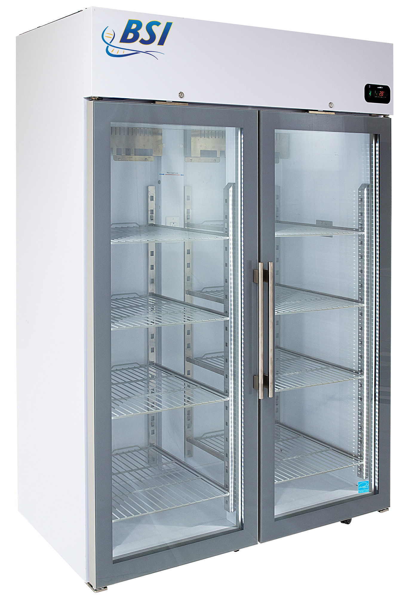 U-Line | Glass Refrigerator 36 Dual Zone Lock Stainless Frame 115V | 3000 Series | U-3036RRGLS-13B