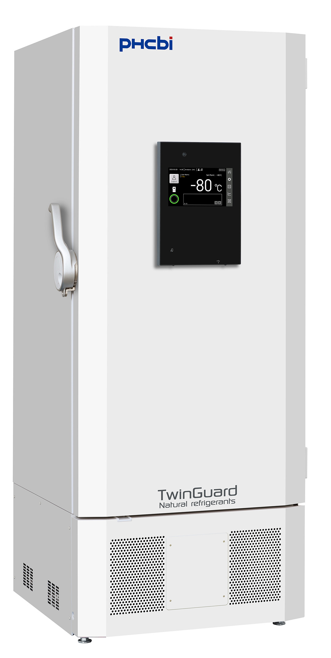 PHCbi TwinGuard Natural Refrigerants 18.6 Cu. Ft. Ultra-Low Temp Freezer (-86°C) | Dual Voltage 115V or 220V | Capacity: 384 x 2" Boxes