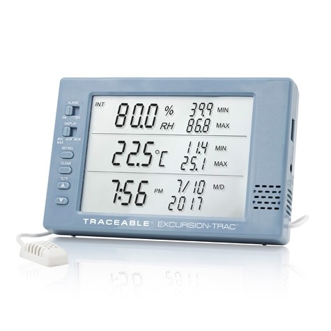 Traceable Remote Alarm RH/Temperature Monitor