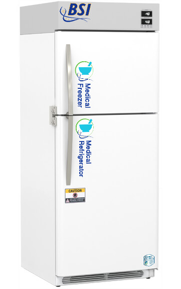 BSI Silver Series 16 Cu. Ft. Pharmacy Vaccine Refrigerator/Freezer ...