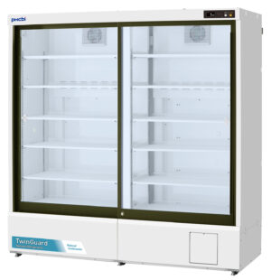 PHCbi TwinGuard Natural Refrigerants 40.8 Cu. Ft. Pharmaceutical Refrigerator | Sliding Glass Door
