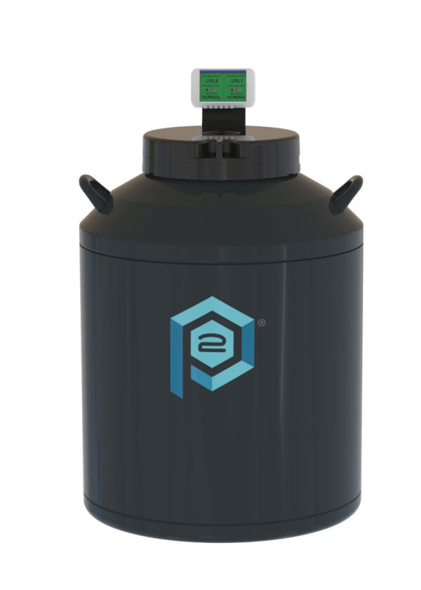 Phasetwo CRF4800 Cryogenic Rack Liquid Nitrogen Freezer with Low level & Temp Alarm (Capacity: 4800 x 2.0 mL vials)