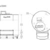 Azenta E840 Extended Height LN2 Freezer (Capacity: 84,000 x 2.0 ml vials)