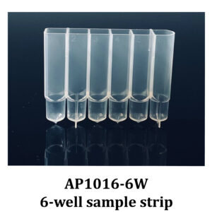 Accuris 6-well sample strips for IsoPure Mini, pack of 100