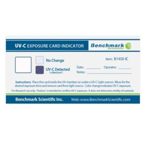 Benchmark UV-C Indicator Card (Double-sided)