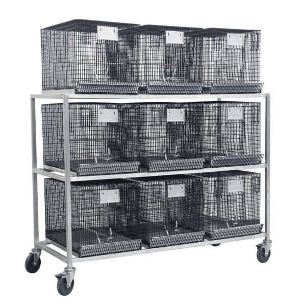 Alternative Design Finch 9-Cage Housing Unit