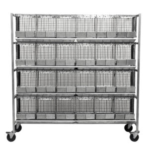 Alternative Design Pigeon 24-Cage Housing Unit