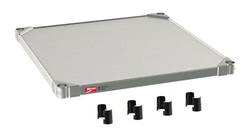 Metro Super Erecta 316 Stainless-Steel Solid Shelf | 24" x 24"