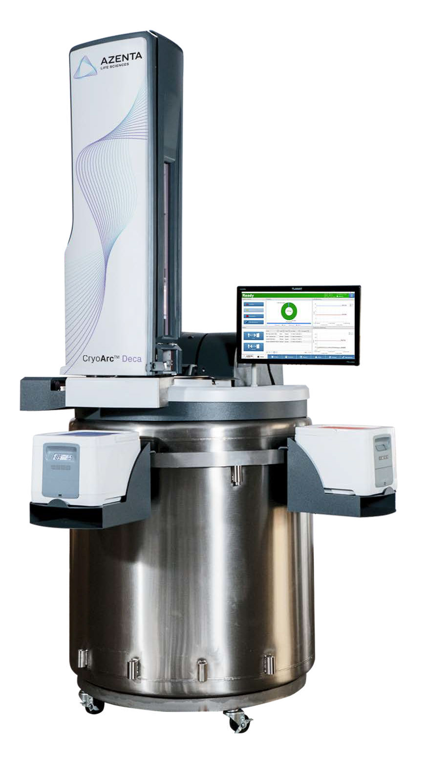 CryoArc™ Deca -190°C LN2-Based Automated Storage System (Capacity: 26,600 x 2.0ml vials)