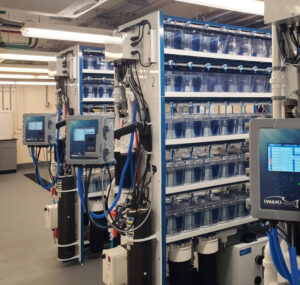 Iwaki Aquatic Double Zebrafish Multi-Rack Systems