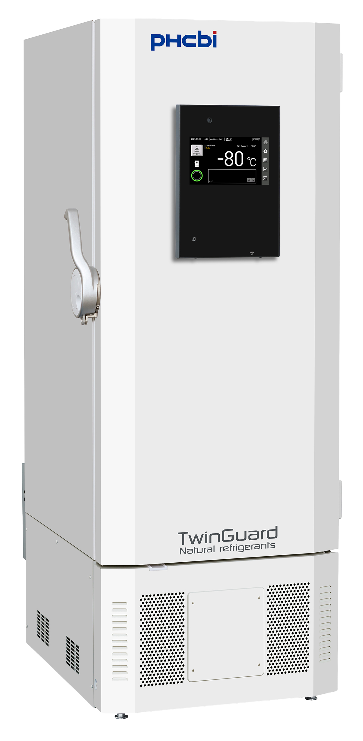 PHCbi TwinGuard Natural Refrigerants Series 12.7 Cu. Ft. Ultra-Low Temp Freezer (-86°C) | 220V | Capacity: 240 x 2" Boxes