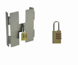 Security Lock Device for UFD-462-S Upright Freezer Racks