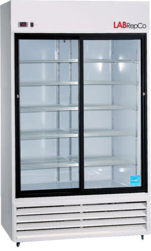 LabRepCo Futura PLUS+ Series 38 Cu. Ft. Laboratory Refrigerator | Sliding Glass Door