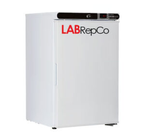 LabRepCo Futura Silver Series PRIME 2.5 Cu. Ft. Undercounter Laboratory Refrigerator | Freestanding | Solid Door