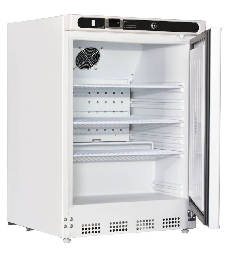 LabRepCo Futura Silver Series PRIME 4.6 Cu. Ft. Undercounter Laboratory Refrigerator | Built-in | Solid Door
