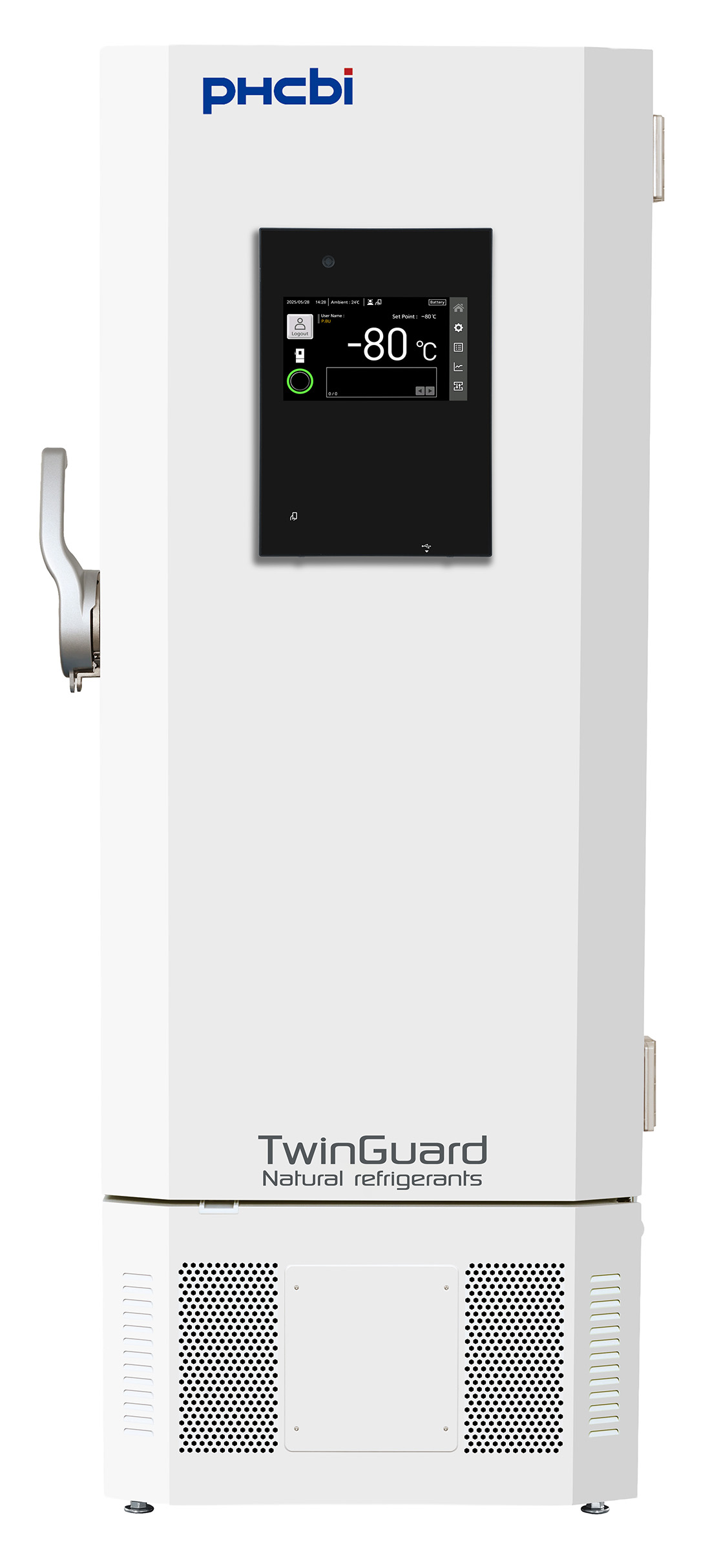 PHCbi TwinGuard Natural Refrigerants Series 12.7 Cu. Ft. Ultra-Low Temp Freezer (-86°C) | 220V | Capacity: 240 x 2" Boxes