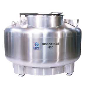 MVE HE 1842P-150AF-GB LN2 Freezer w/ CryoVerse™ Connect Controller, Full Auto Fill & Gas Bypass (Capacity: 42,000 x 2.0 ml vials)