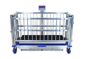 Alt Design Animal Transport Cart with Scale