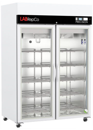 LabRepCo PRECISION Series 49 cu. ft. Laboratory Refrigerator | Hinged Glass Door