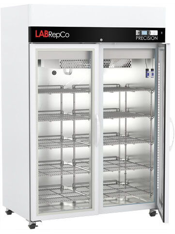 LabRepCo PRECISION Series 49 cu. ft. Laboratory Refrigerator | Hinged Glass Door