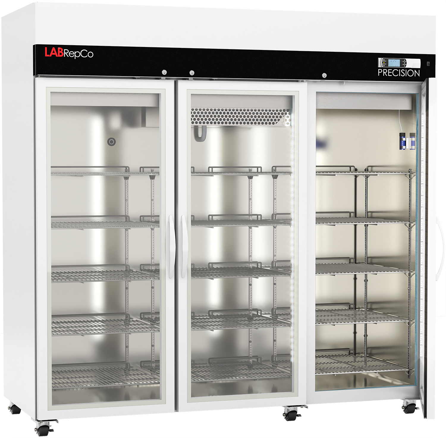 LabRepCo PRECISION Series 72 cu. ft. Laboratory Refrigerator | Glass Door
