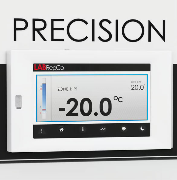 LabRepCo PRECISION Series 23 Cu. Ft. Laboratory Freezer with Touchscreen Controller | Auto Defrost