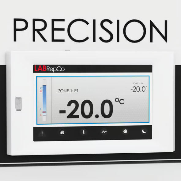 LabRepCo PRECISION Series 49 Cu. Ft. Laboratory Freezer with Touchscreen Controller | Auto Defrost