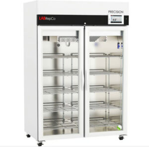 LabRepCo PRECISION Series 49 Cu. Ft. Laboratory Refrigerator with Touchscreen Controller | Hinged Glass Door