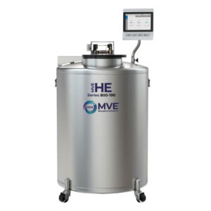 MVE HE 816P-2T-190AF-GB LN2 Freezer w/ CryoVerse™ Connect Controller, Full Auto Fill & Gas Bypass (Capacity: 15,600 x 2.0 ml vials)