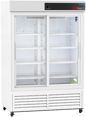 LabRepCo Ultra Elite Series 47 Cu. Ft. Laboratory Refrigerator with Variable Speed Compressor | Sliding Glass Door