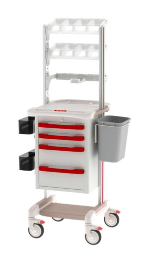 Metro Nimbl NB62-SUP1 62" Medical Supply Cart